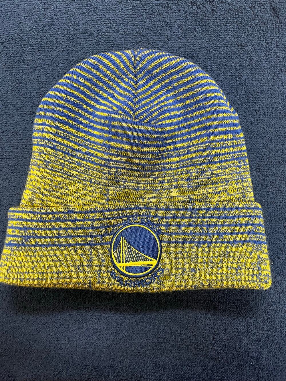 Warriors beanie  by Mitchell and Ness